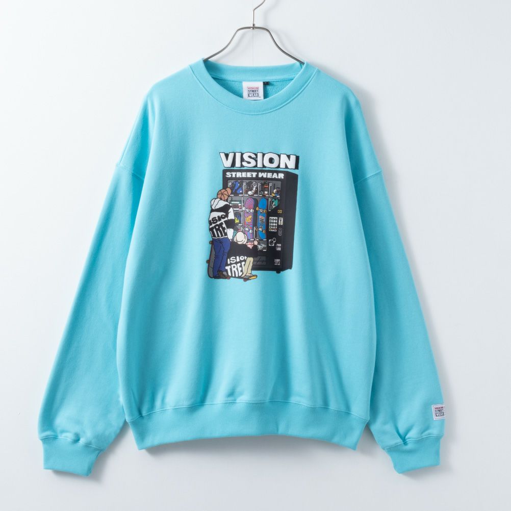 【オンラインストア限定】VISION STREET WEAR  スケボー自販機トレーナー メンズ商品画像-3
