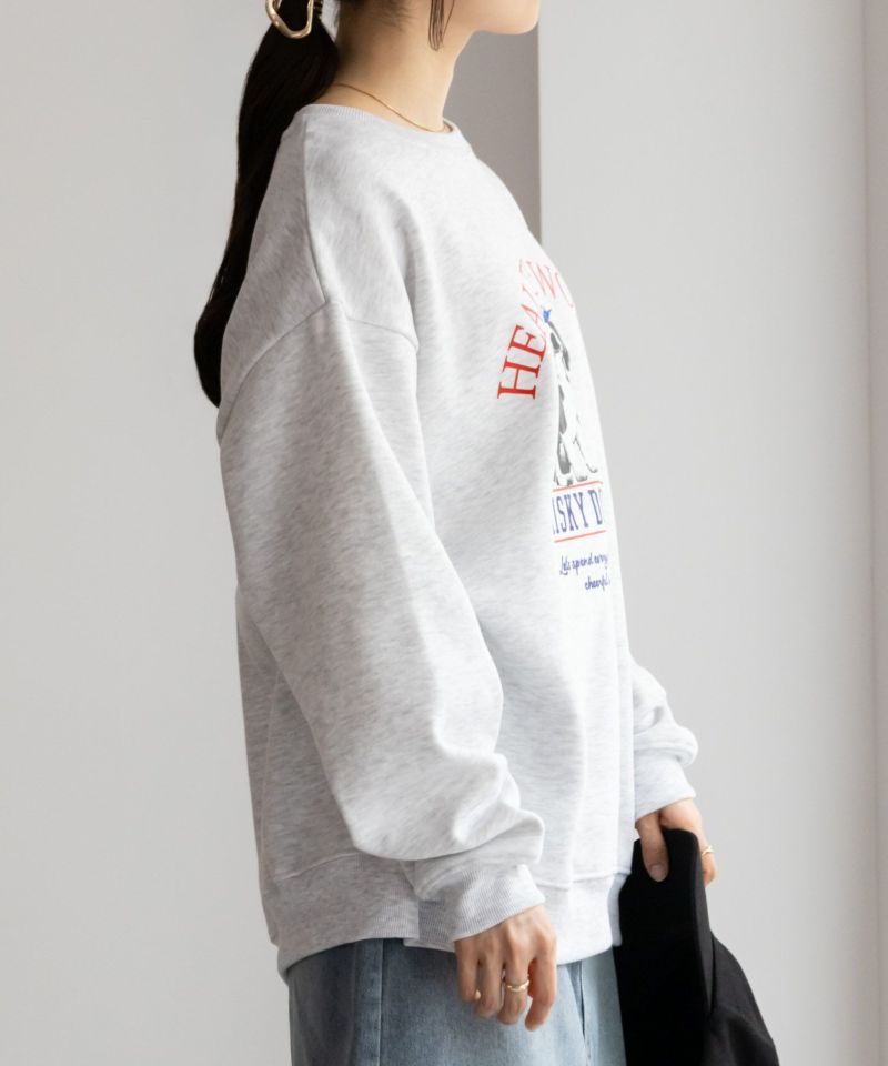 アニマルフォトプリントトレーナー メンズ商品画像-9