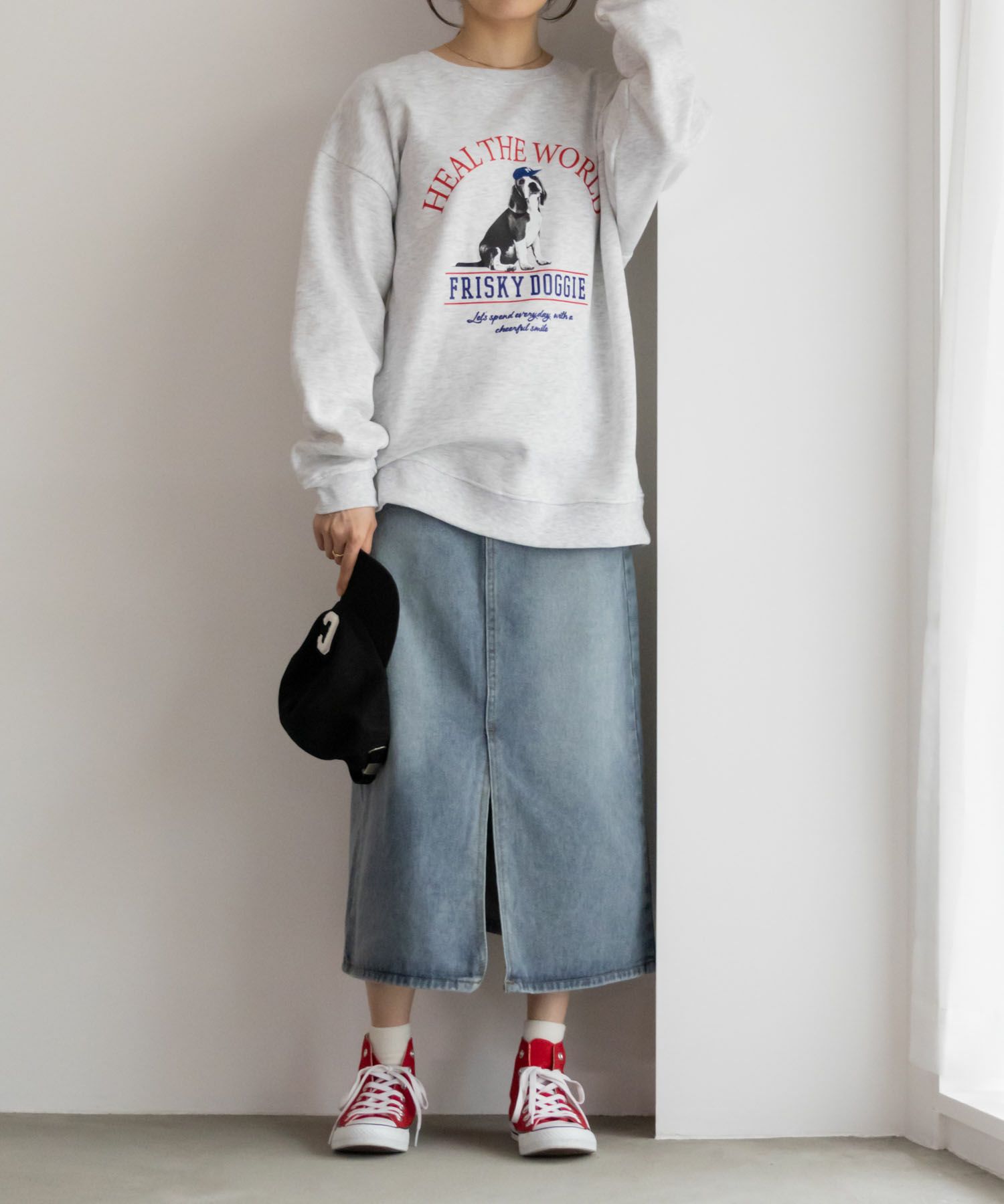 アニマルフォトプリントトレーナー メンズ商品画像-12