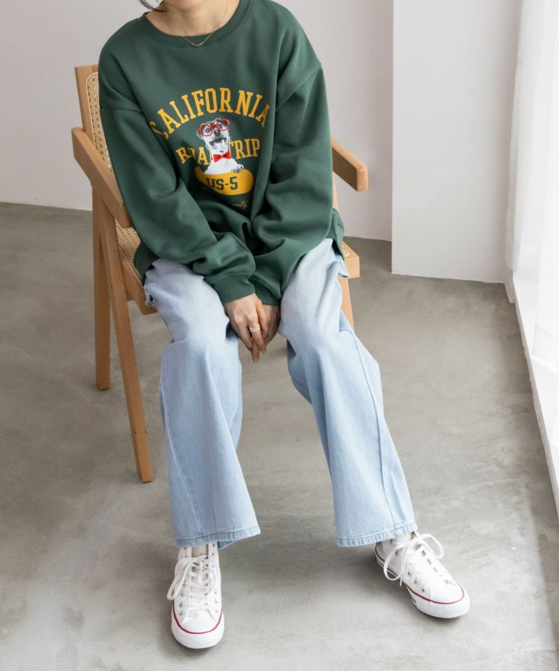 アニマルフォトプリントトレーナー メンズ商品画像-17