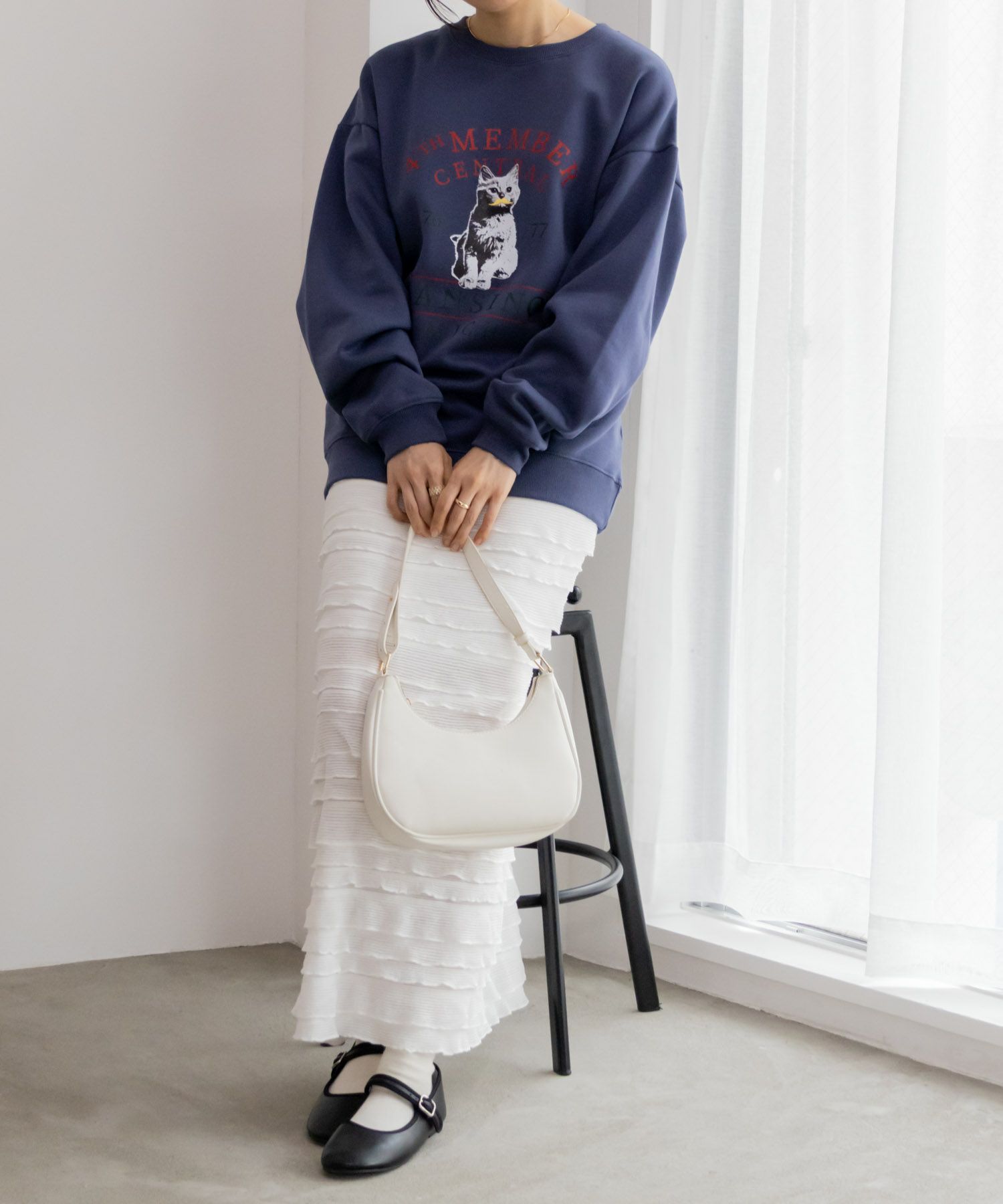 アニマルフォトプリントトレーナー メンズ商品画像-20