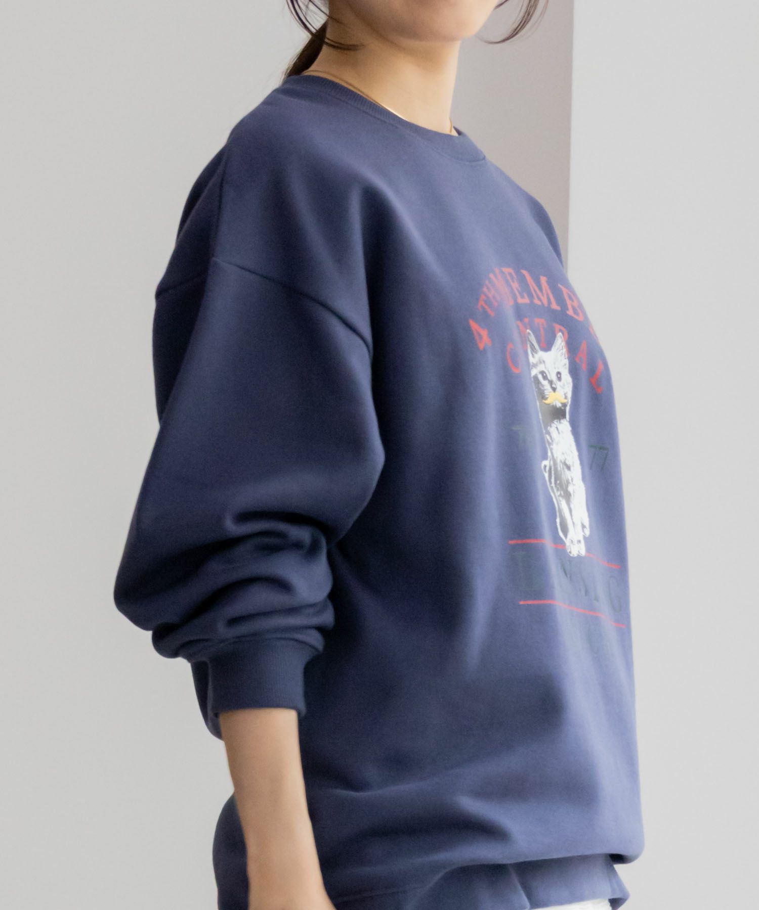 アニマルフォトプリントトレーナー メンズ商品画像-21