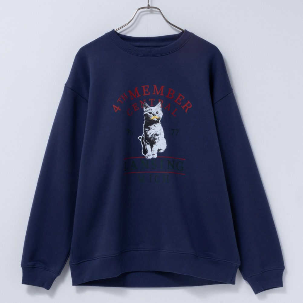 アニマルフォトプリントトレーナー メンズ商品画像-25