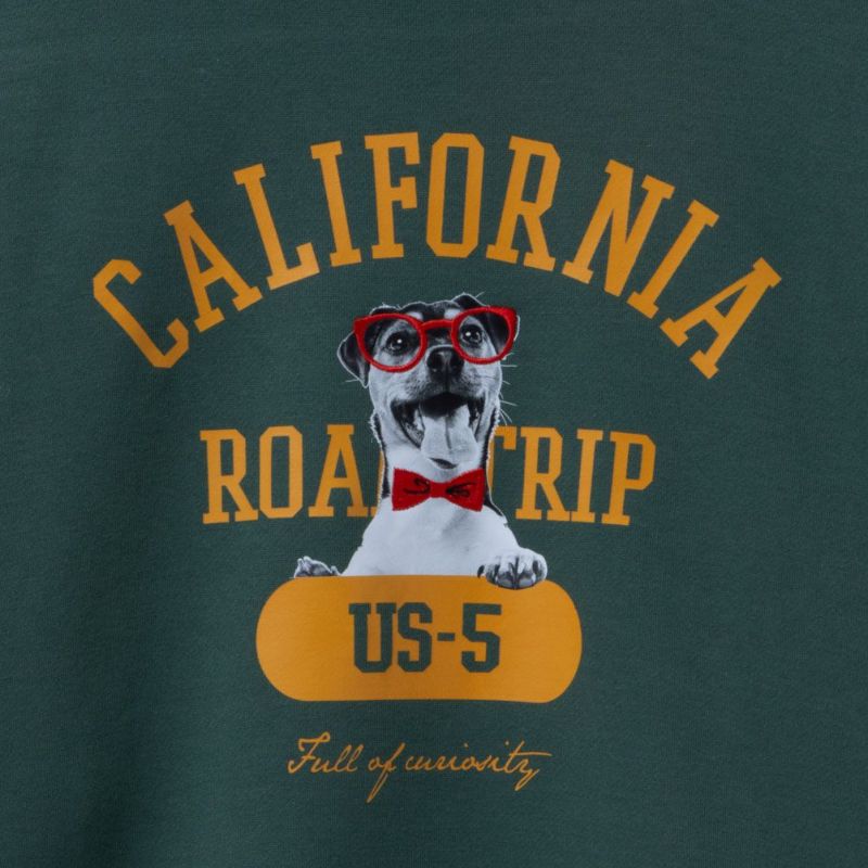 アニマルフォトプリントトレーナー メンズ商品画像-33