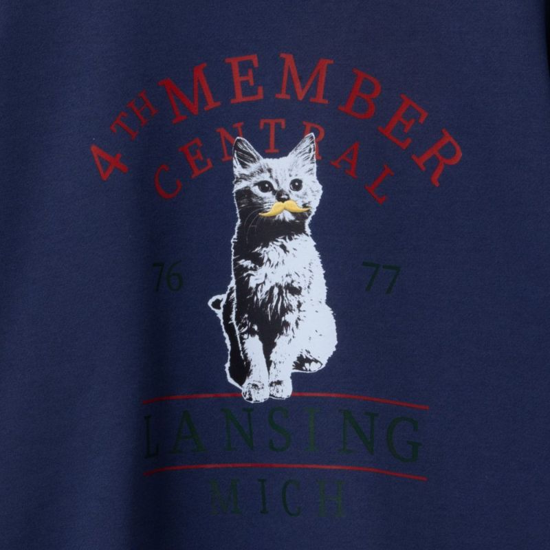 アニマルフォトプリントトレーナー メンズ商品画像-34