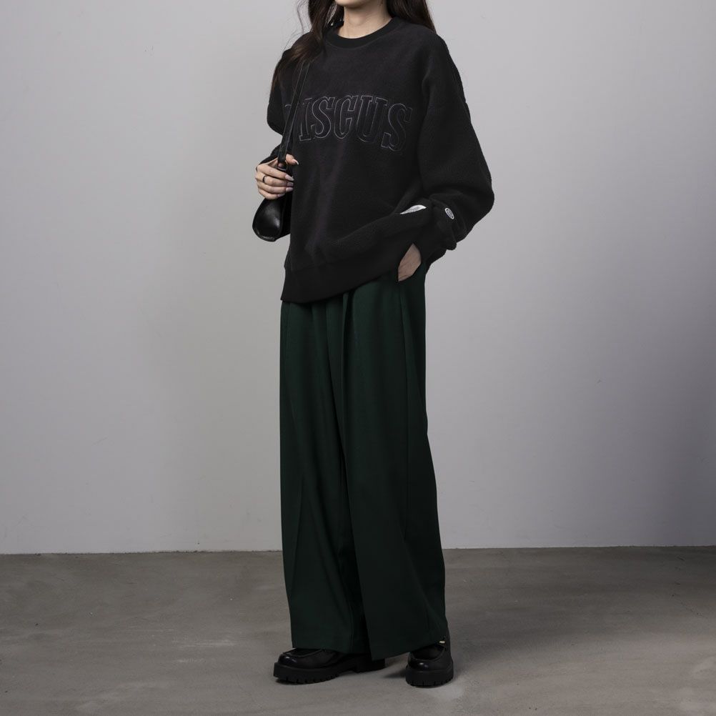 DISCUS  シープボア刺繍トレーナー レディース商品画像-7