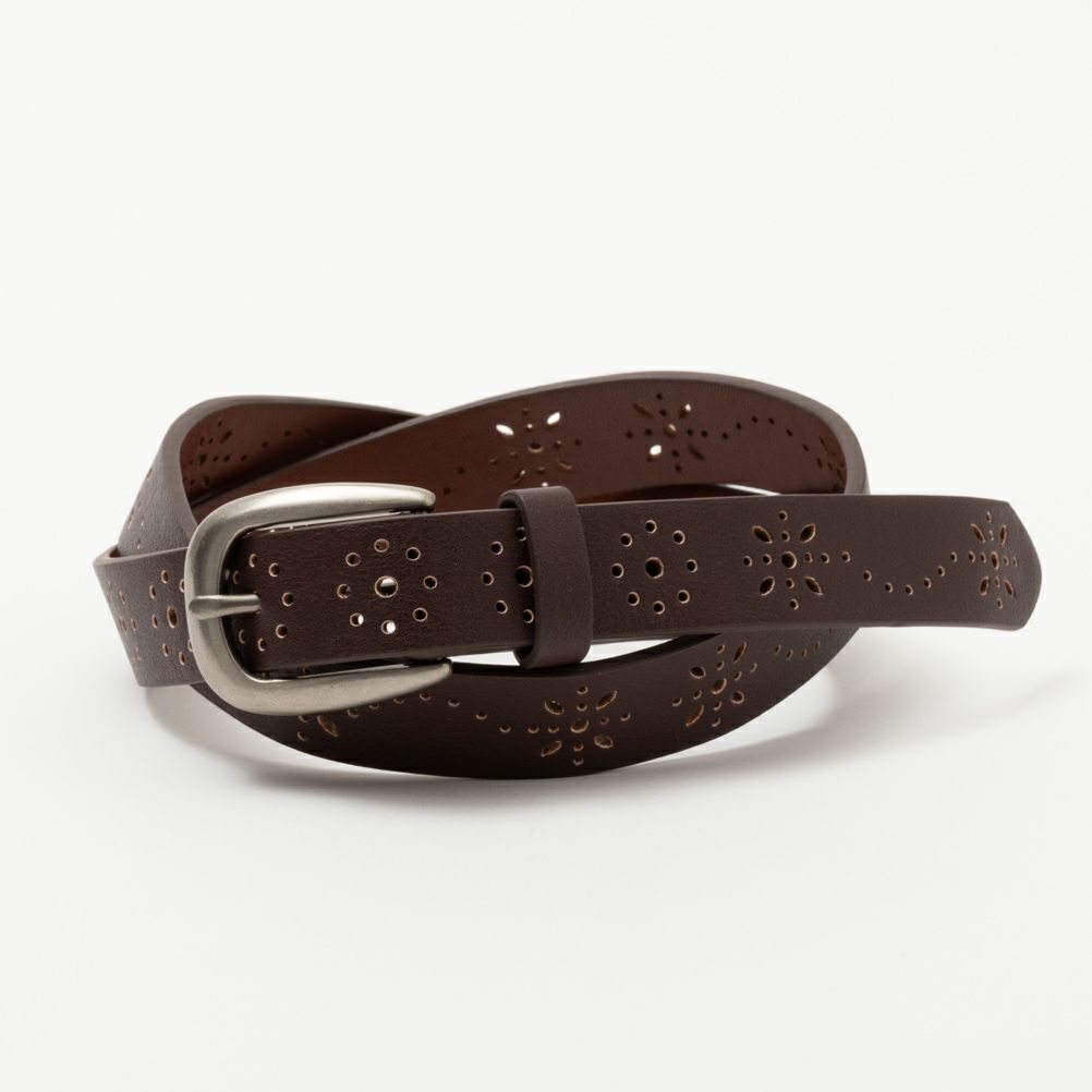 C17  25mm幅パンチングベルト レディース商品画像-2