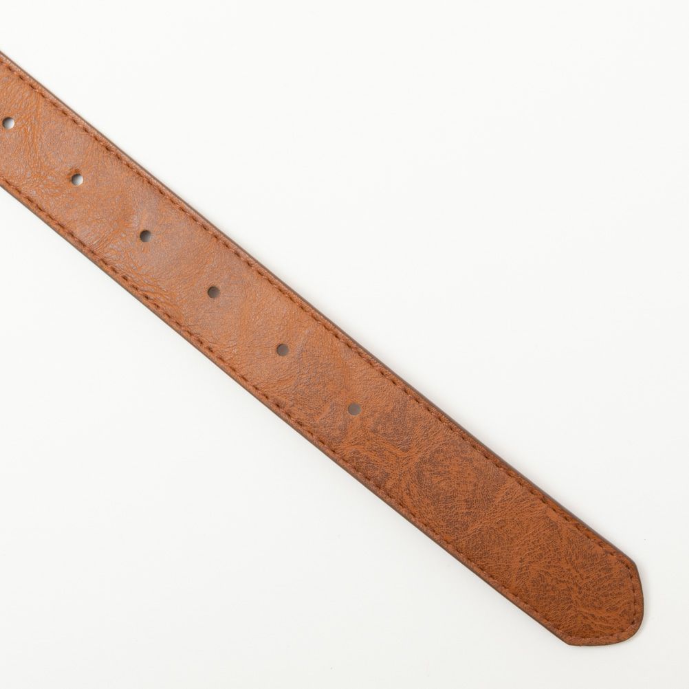 C17 25mm幅ナカイチバックルベルト レディース
