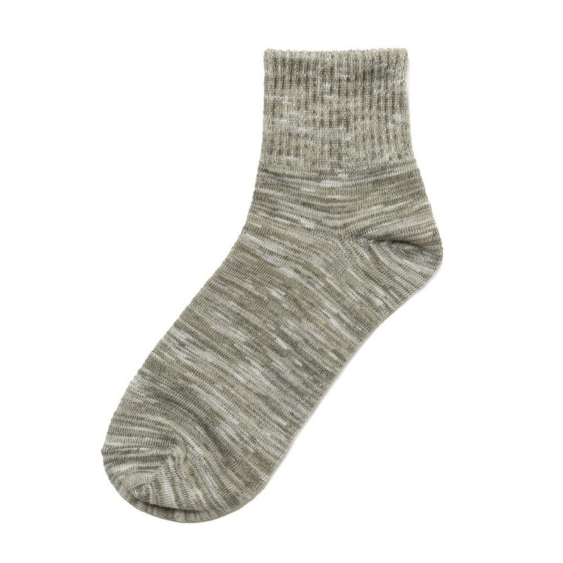 NAVY  クォーターソックス スラブミックス メンズ商品画像-1