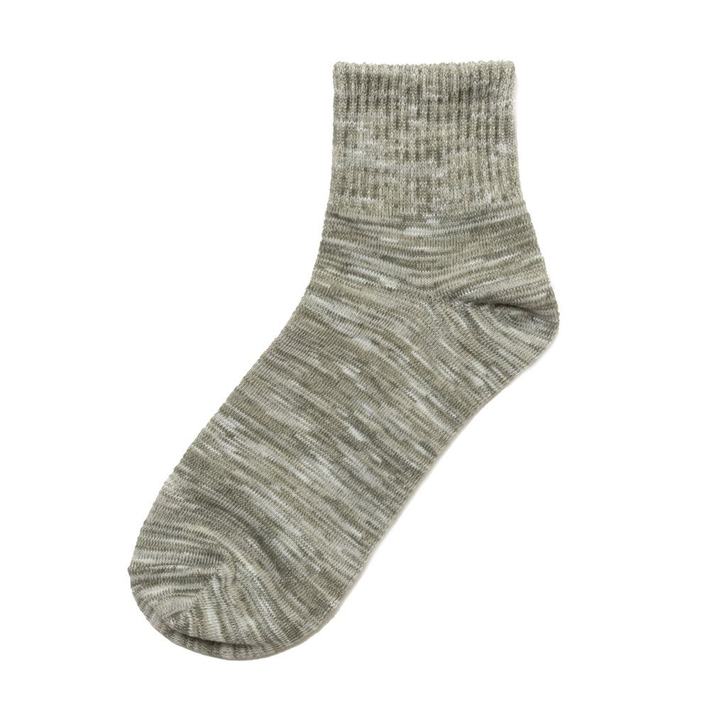 NAVY  クォーターソックス スラブミックス メンズ商品画像-1