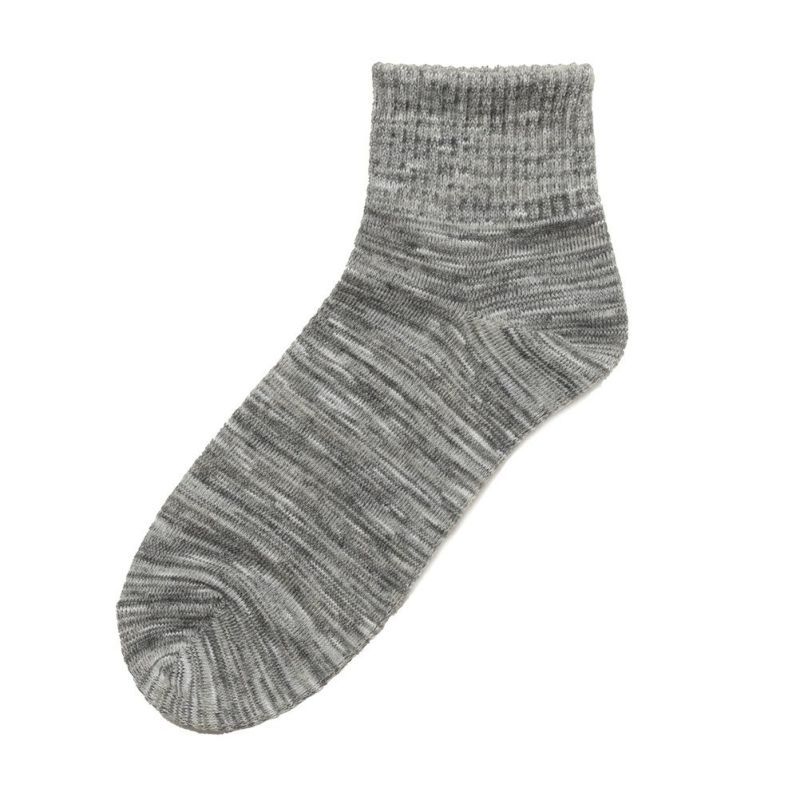 NAVY  クォーターソックス スラブミックス メンズ商品画像-2