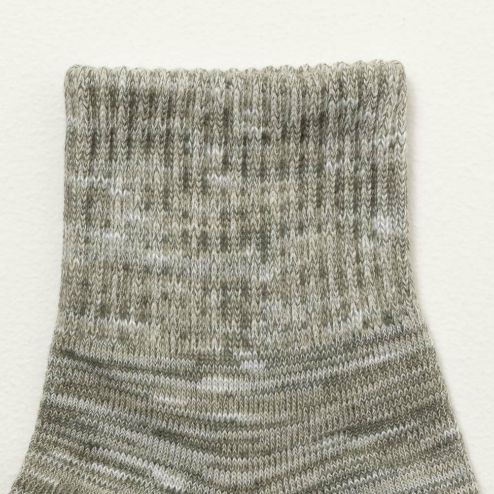 NAVY クォーターソックス スラブミックス メンズ