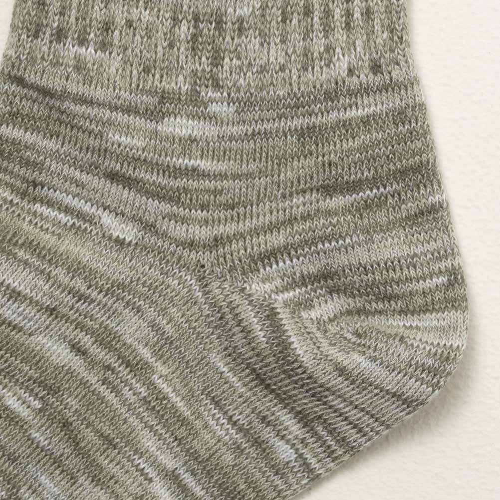 NAVY クォーターソックス スラブミックス メンズ