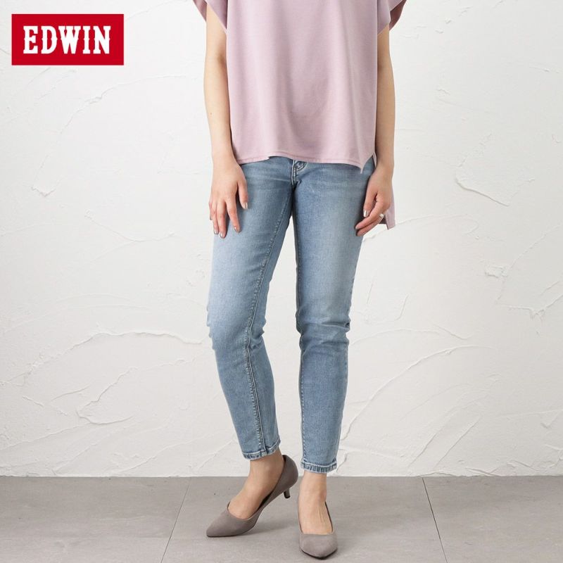 ミス エドウイン essentials スキニーデニムデニムパンツ EDWIN LADIES