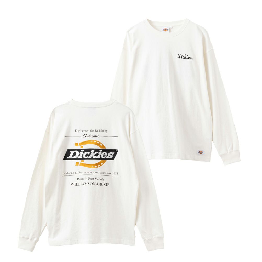 Dickies  バックロゴ刺繍長袖Tシャツ メンズ商品画像-2