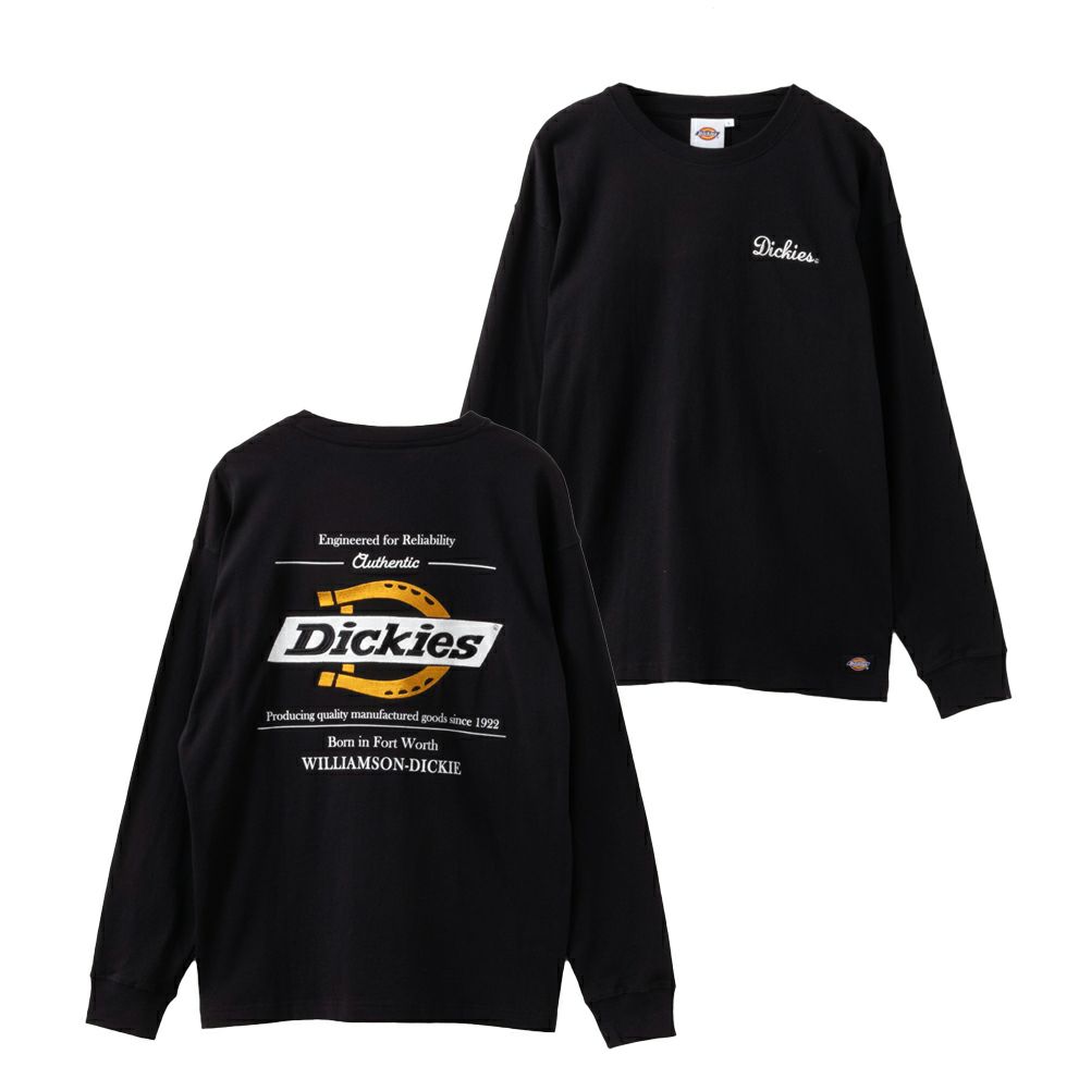 Dickies  バックロゴ刺繍長袖Tシャツ メンズ商品画像-3