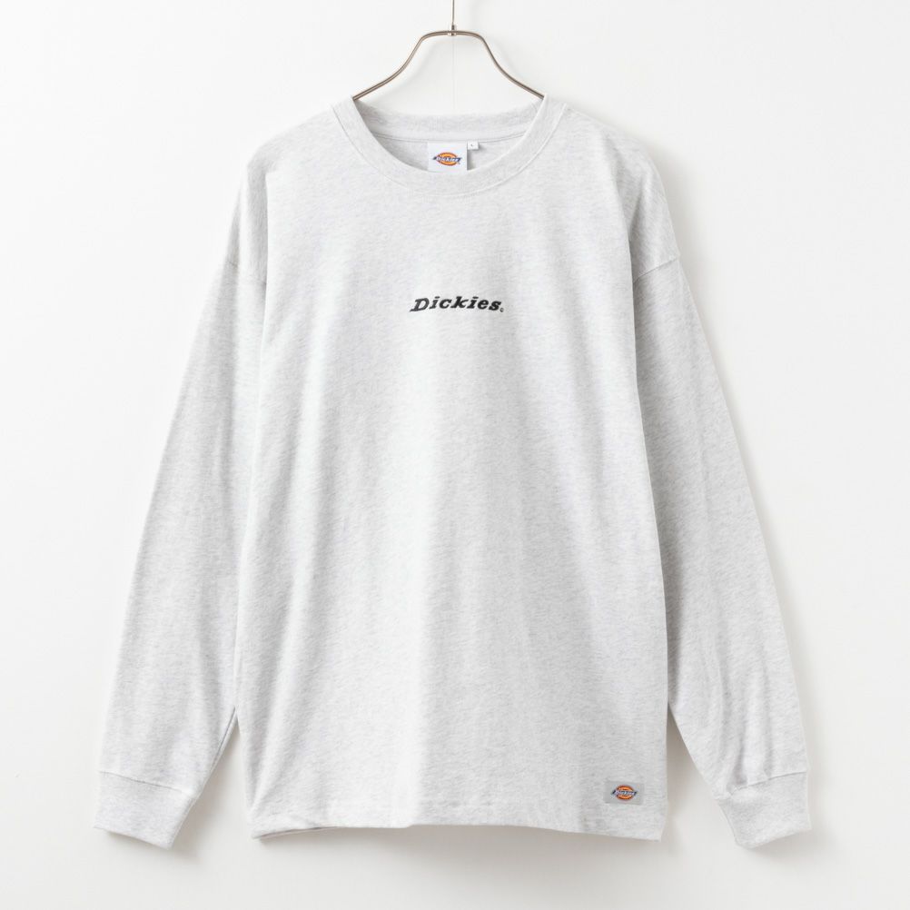 Dickies バックロゴ刺繍長袖Tシャツ メンズ