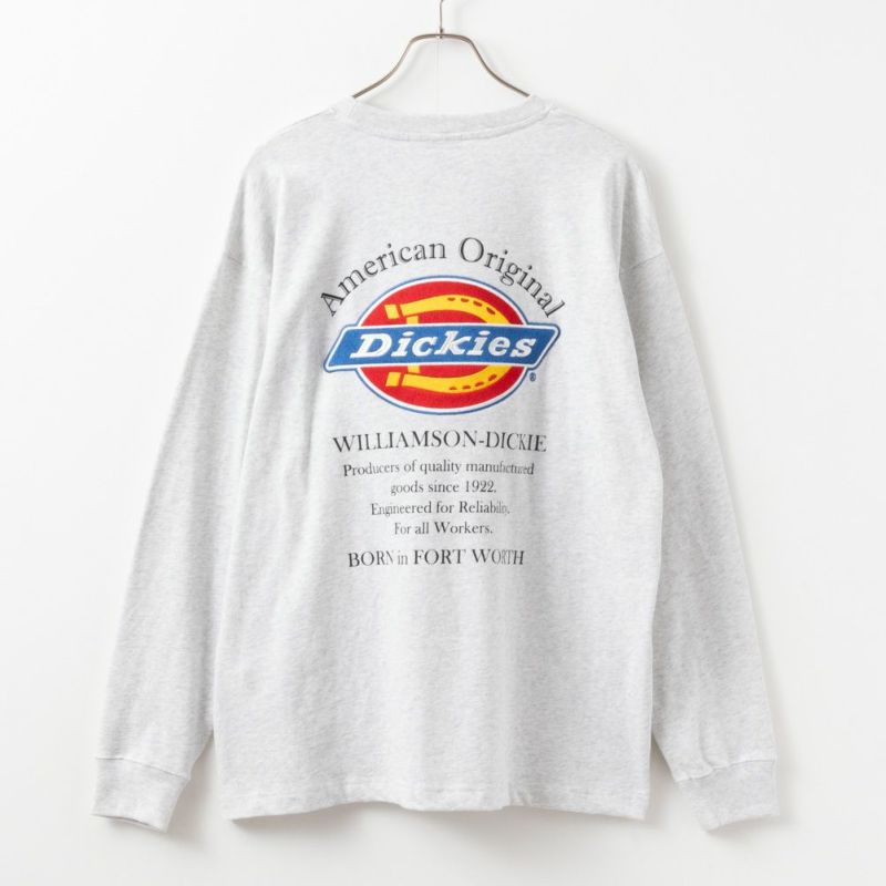 Dickies バックロゴ刺繍長袖Tシャツ メンズ商品画像-6