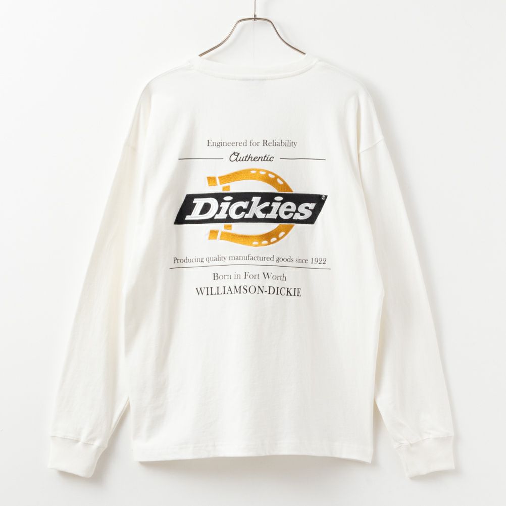 Dickies  バックロゴ刺繍長袖Tシャツ メンズ商品画像-8