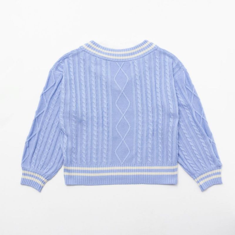 RICH MIX レイヤード風フェイクニット キッズ商品画像-3