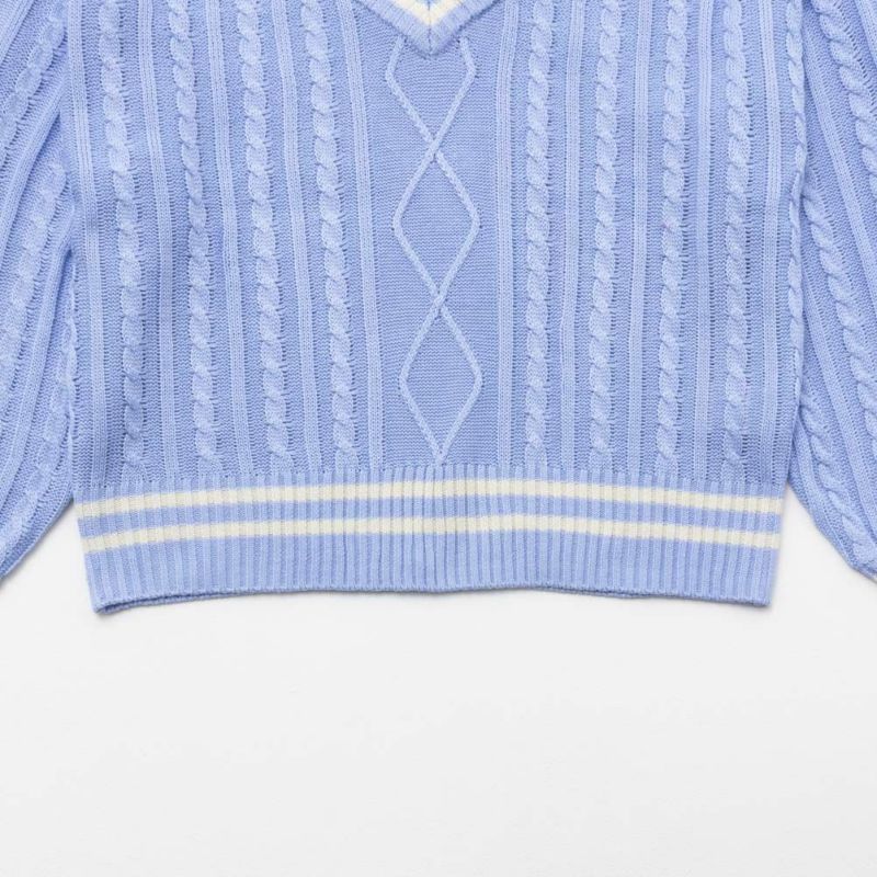 RICH MIX  レイヤード風フェイクニット キッズ商品画像-6