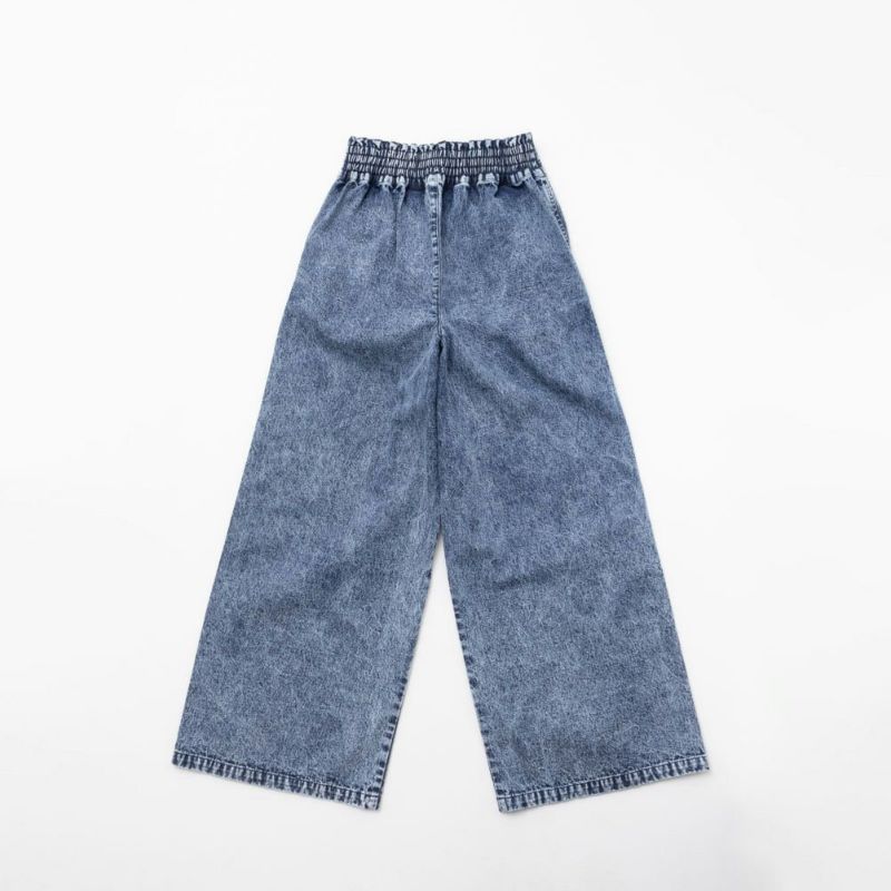 RICH MIX  デニムワイドパンツ キッズ商品画像-2
