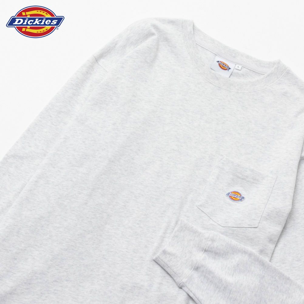 Dickies  無地ポケット長袖Tシャツ メンズ商品サムネイル-1