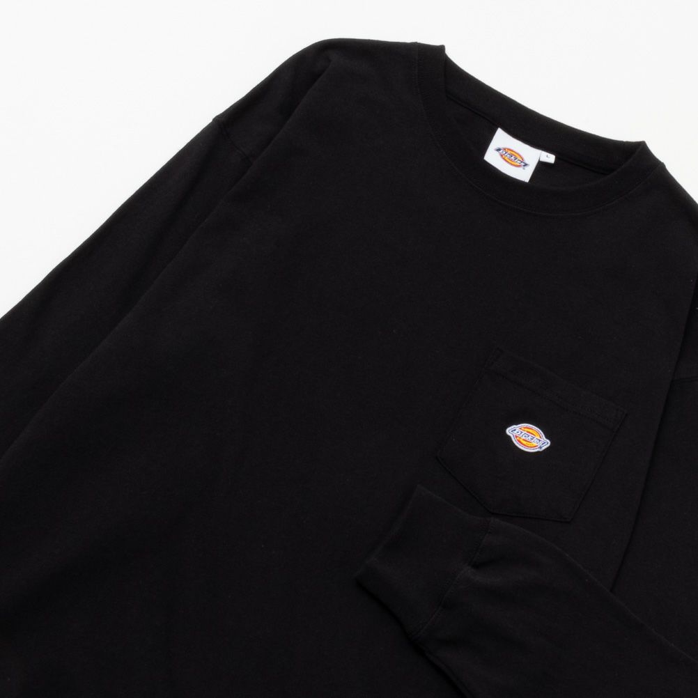 Dickies  無地ポケット長袖Tシャツ メンズ商品サムネイル-3
