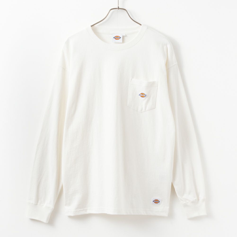 Dickies  無地ポケット長袖Tシャツ メンズ商品サムネイル-6