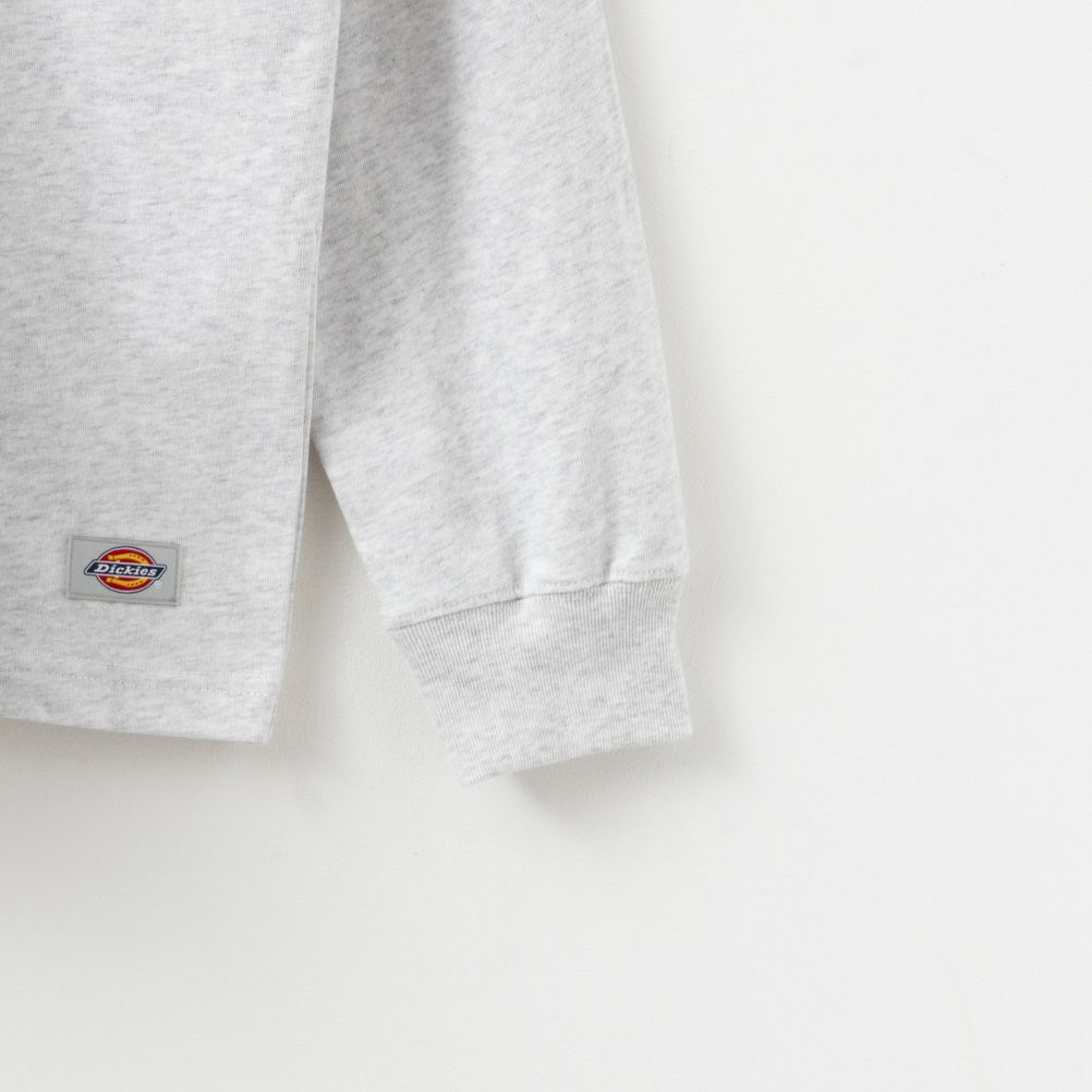 Dickies 無地ポケット長袖Tシャツ メンズ