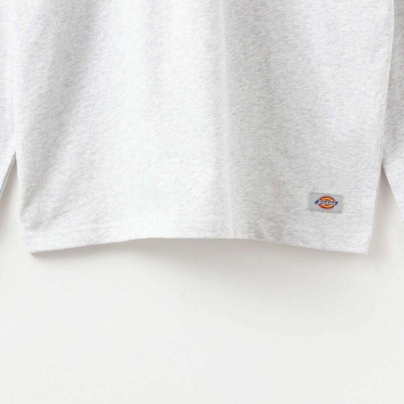 【Dickies】長袖 ポケット Tシャツ ホワイト / 送料無料 Dickies 無地ポケット長袖Tシャツ メンズ