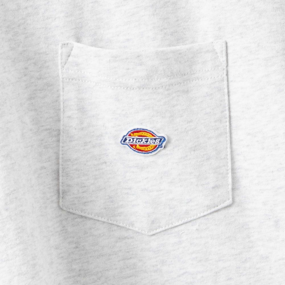 Dickies 無地ポケット長袖Tシャツ メンズ
