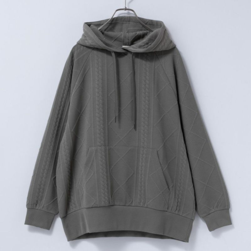 ジャガードプルパーカー レディース商品画像-9