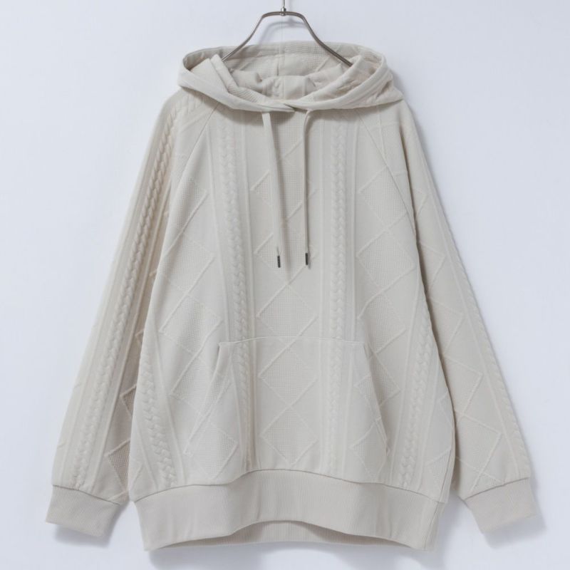 ジャガードプルパーカー レディース商品画像-12