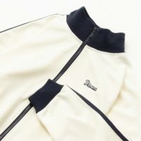 DISCUS ポンチ素材 ライントラックジャケット レディース
