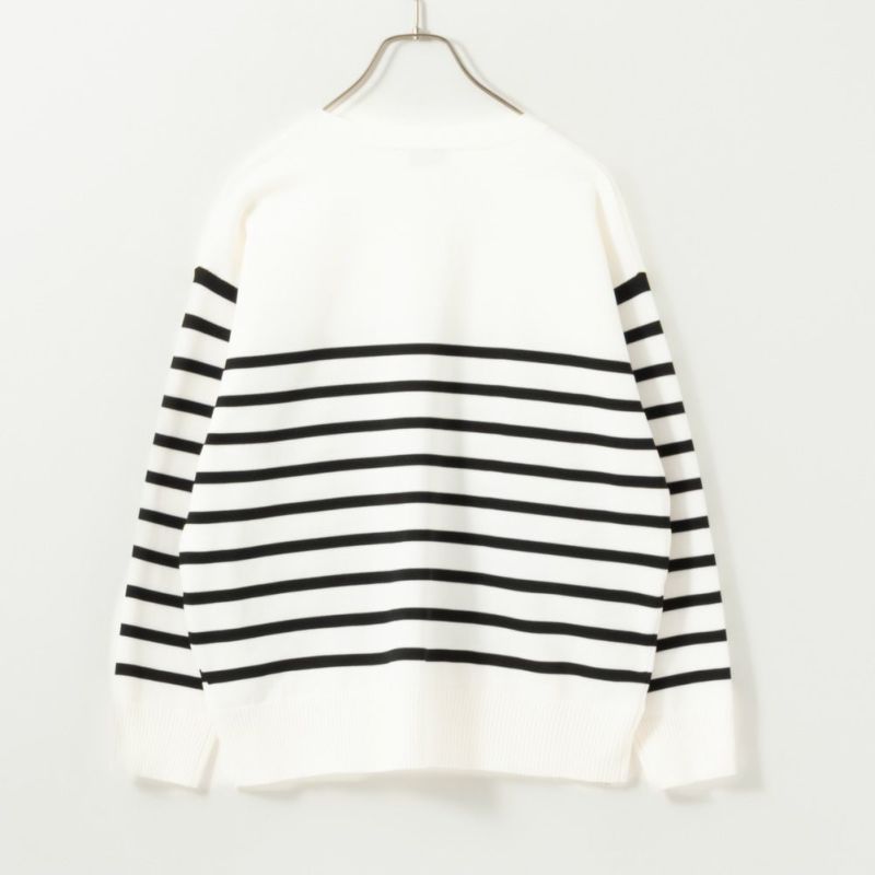 NAVY  スポンディングニットプルオーバー レディース商品画像-12