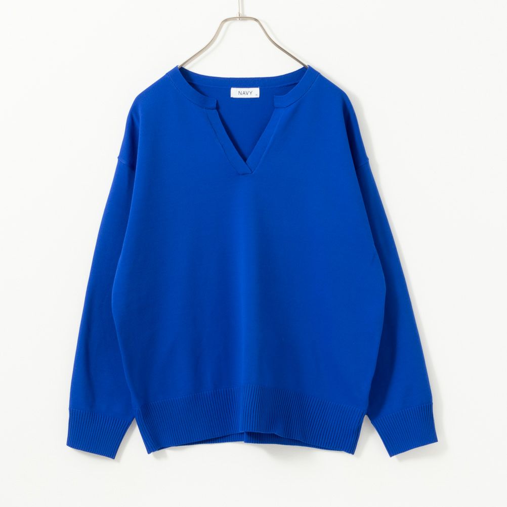 NAVY スポンディングニットプルオーバー レディース