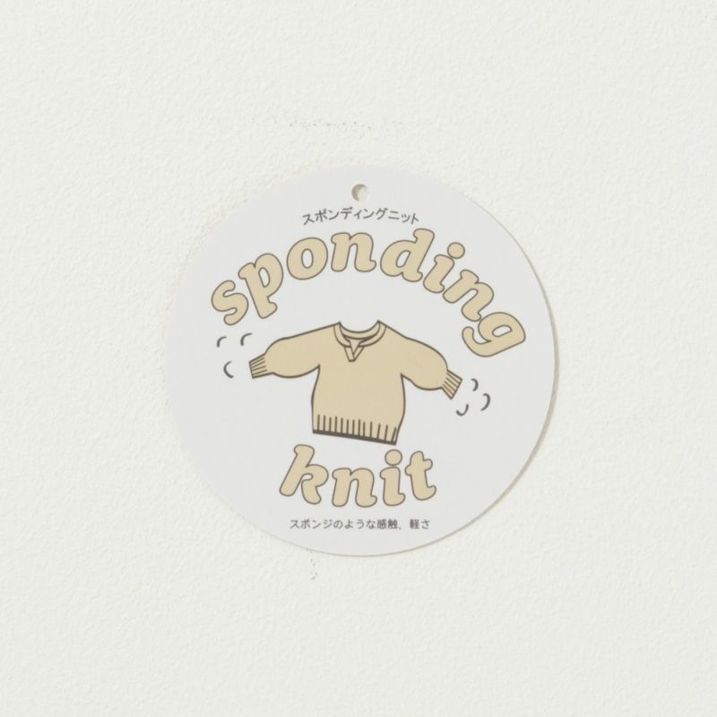 NAVY  スポンディングニットプルオーバー レディース商品画像-19