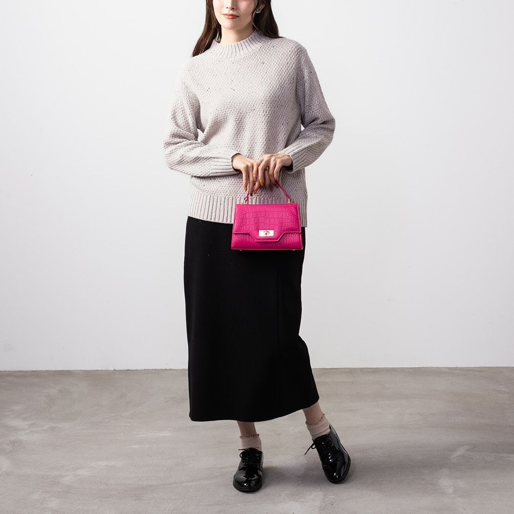 [期間限定価格]NAVY  ネップモックニット レディース商品画像-7