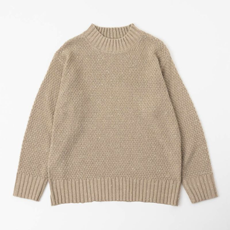 NAVY ネップモックニット レディース商品画像-9