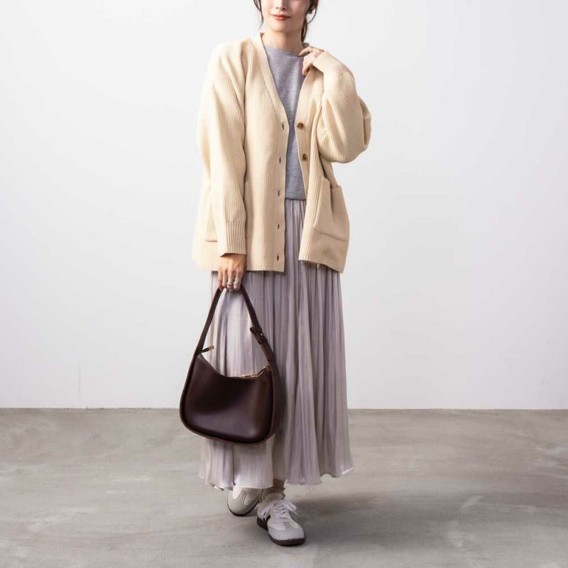 NAVY  スポンディングカーディガン レディース商品画像-12