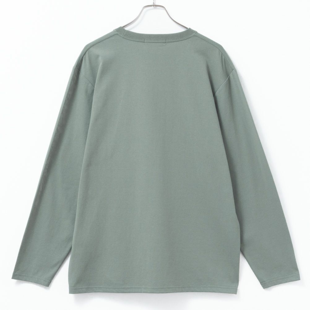 T-GRAPHICS ボックスプリント長袖Tシャツ メンズ