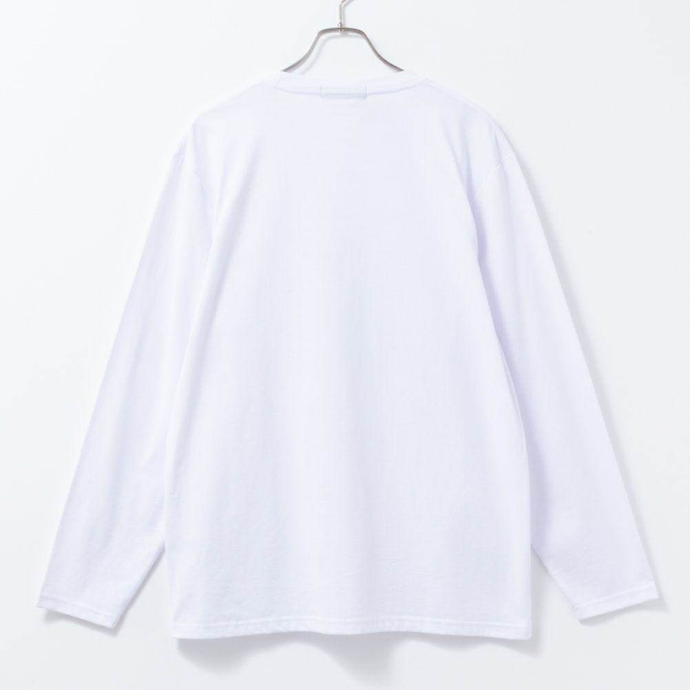 T-GRAPHICS ボックスプリント長袖Tシャツ メンズ