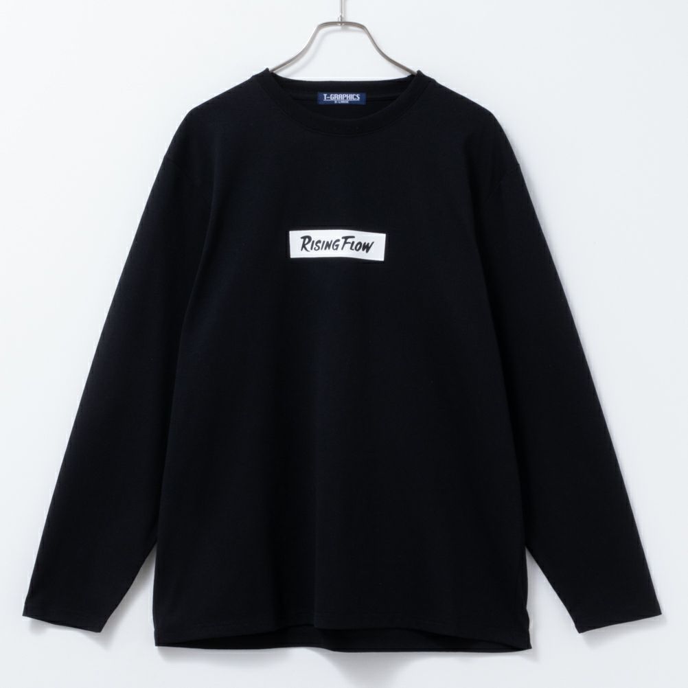 T-GRAPHICS  ボックスプリント長袖Tシャツ メンズ商品サムネイル-7