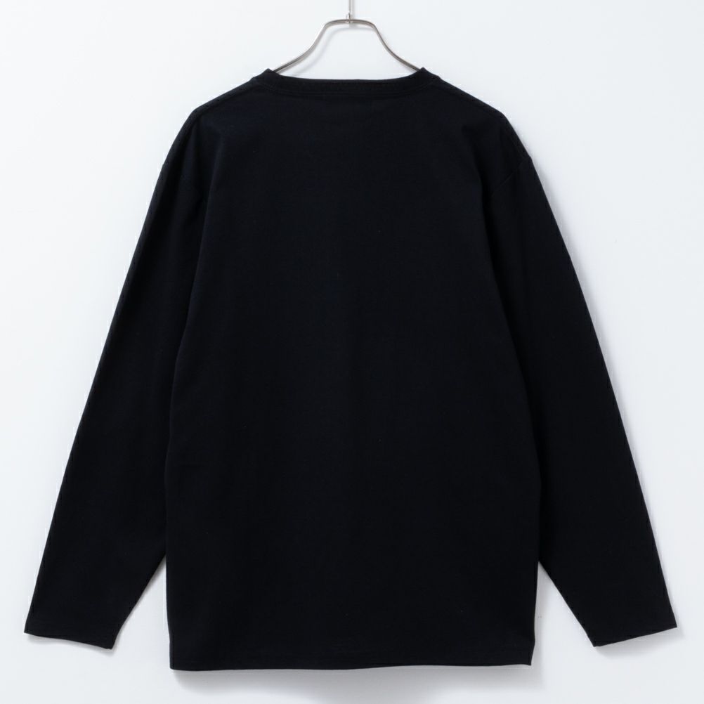 T-GRAPHICS ボックスプリント長袖Tシャツ メンズ