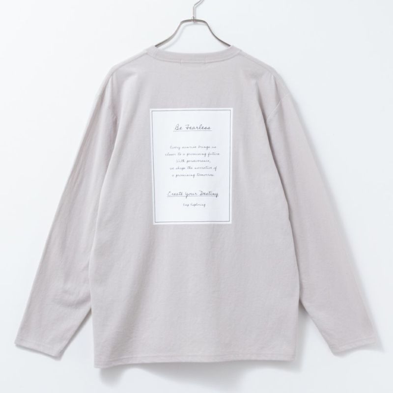 T-GRAPHICS  ボックスプリント長袖Tシャツ メンズ商品画像-10