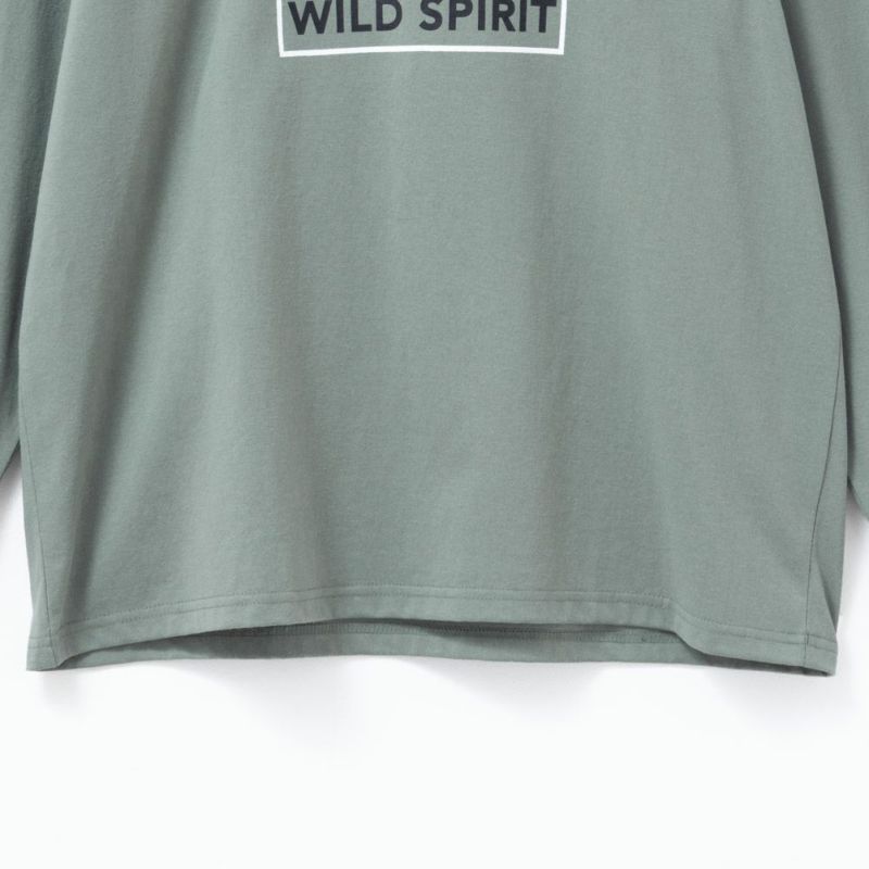 T-GRAPHICS  ボックスプリント長袖Tシャツ メンズ商品画像-13