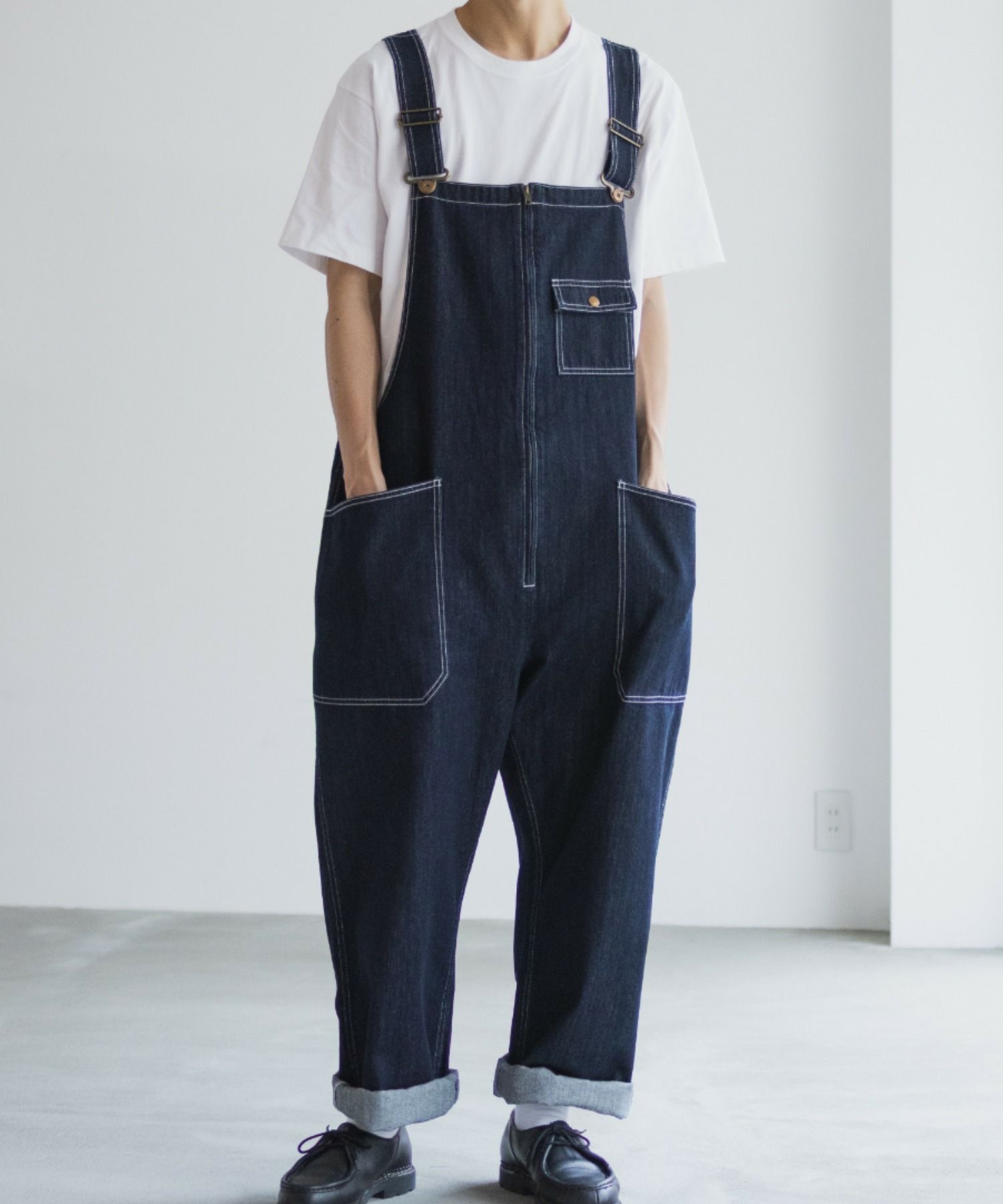 [期間限定価格]Dickies ジップオーバーオール メンズ商品画像-1