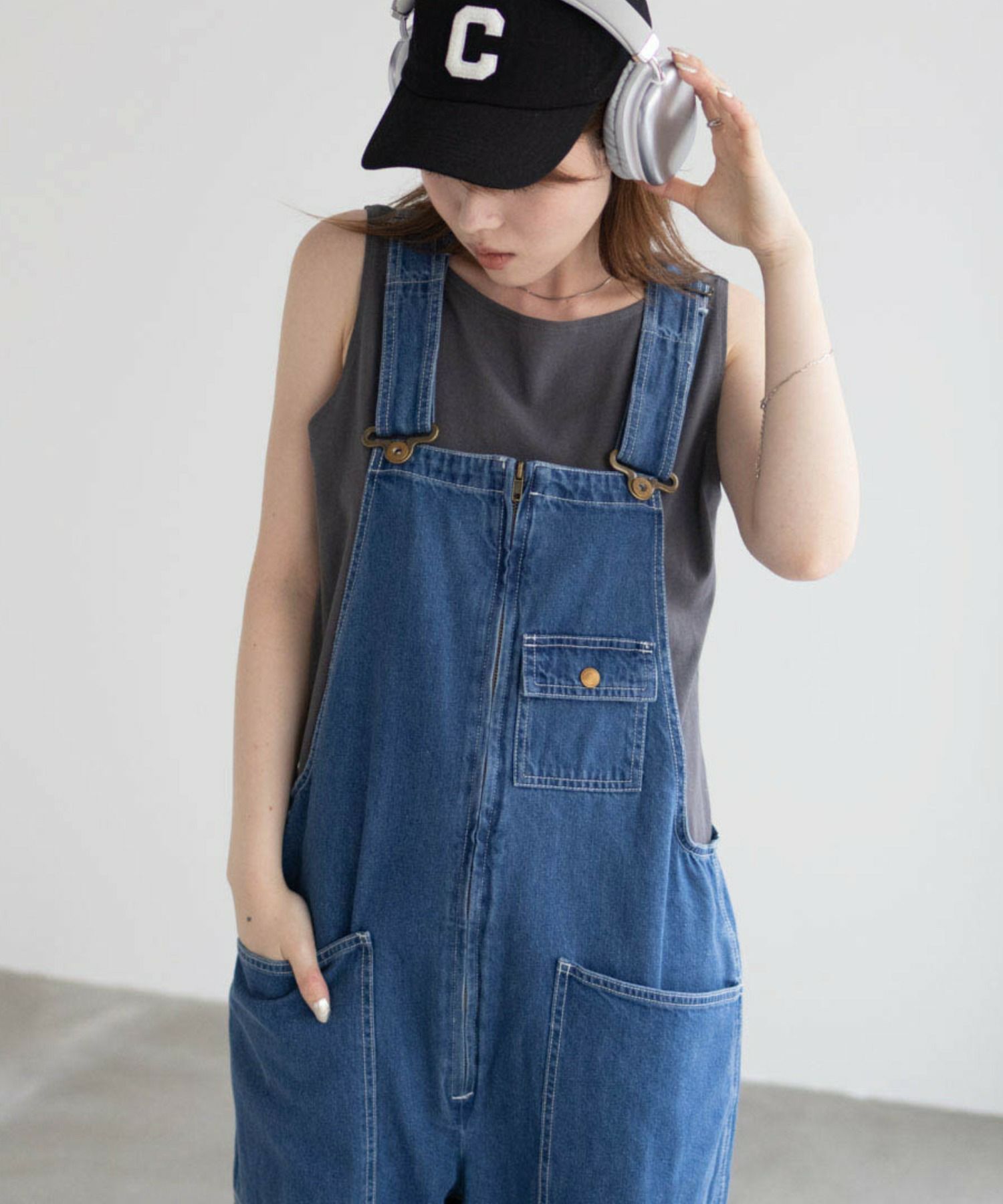 Dickies ジップオーバーオール メンズ商品サムネイル-6