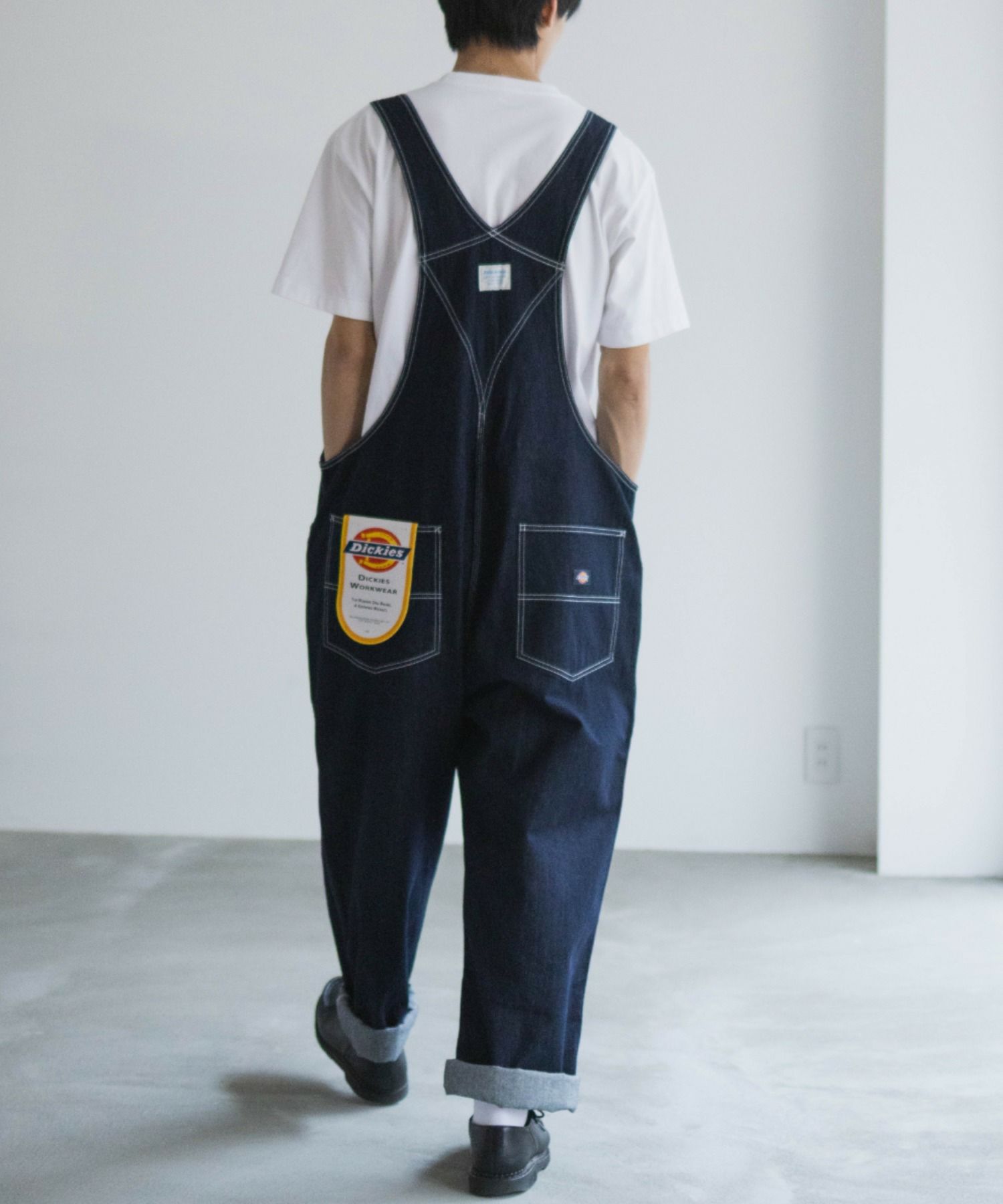 [期間限定価格]Dickies ジップオーバーオール メンズ商品画像-9